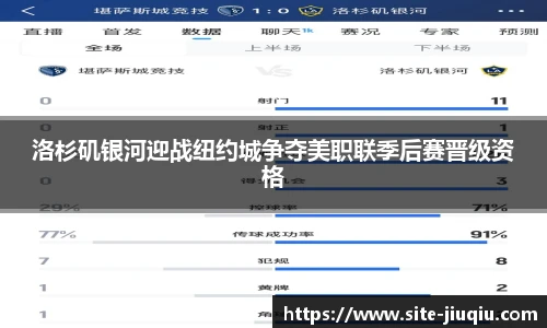 洛杉矶银河迎战纽约城争夺美职联季后赛晋级资格